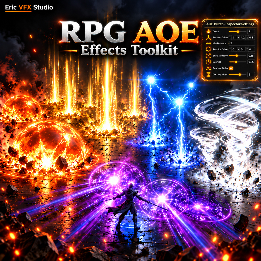Unity RPG AOE Effects Toolkit