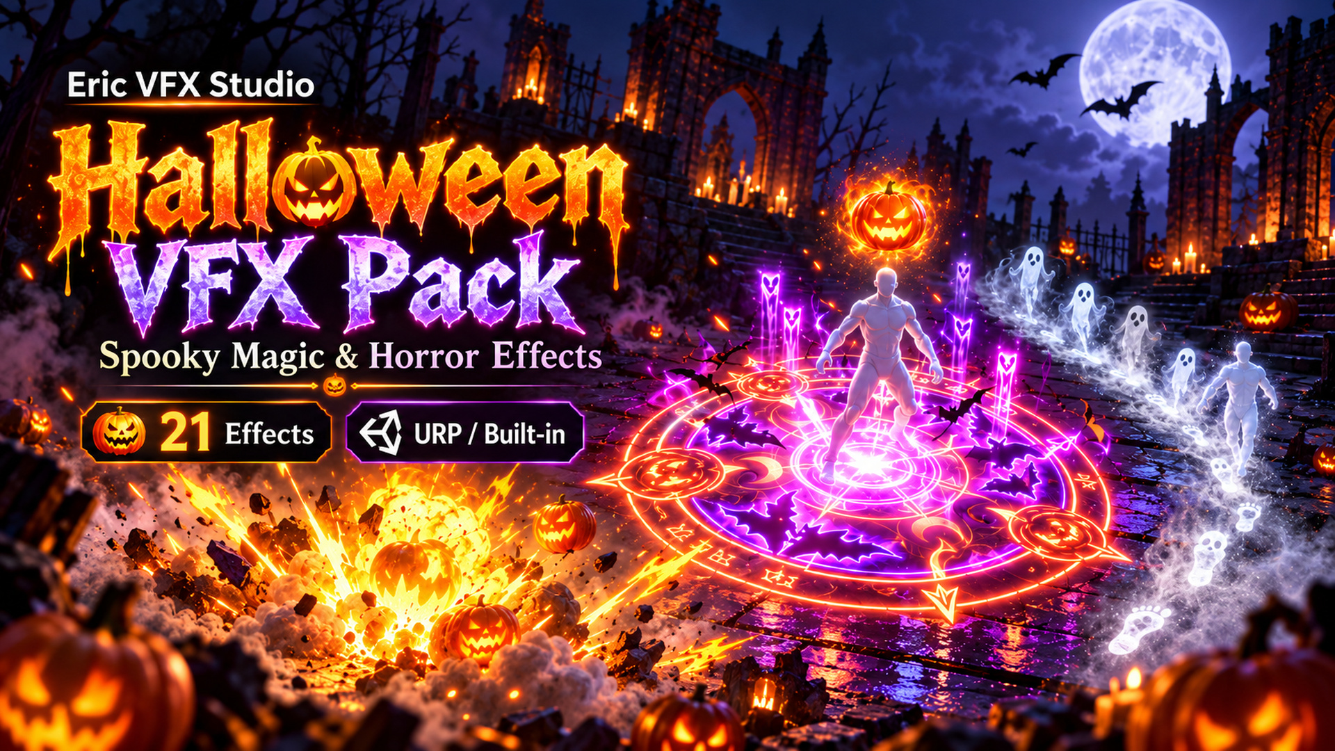 Halloween VFX Pack - Spooky Magic & Horror Effects
