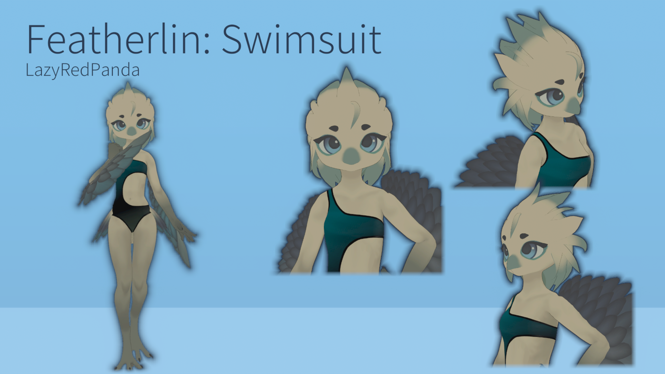 Featherlin: Swimsuit
