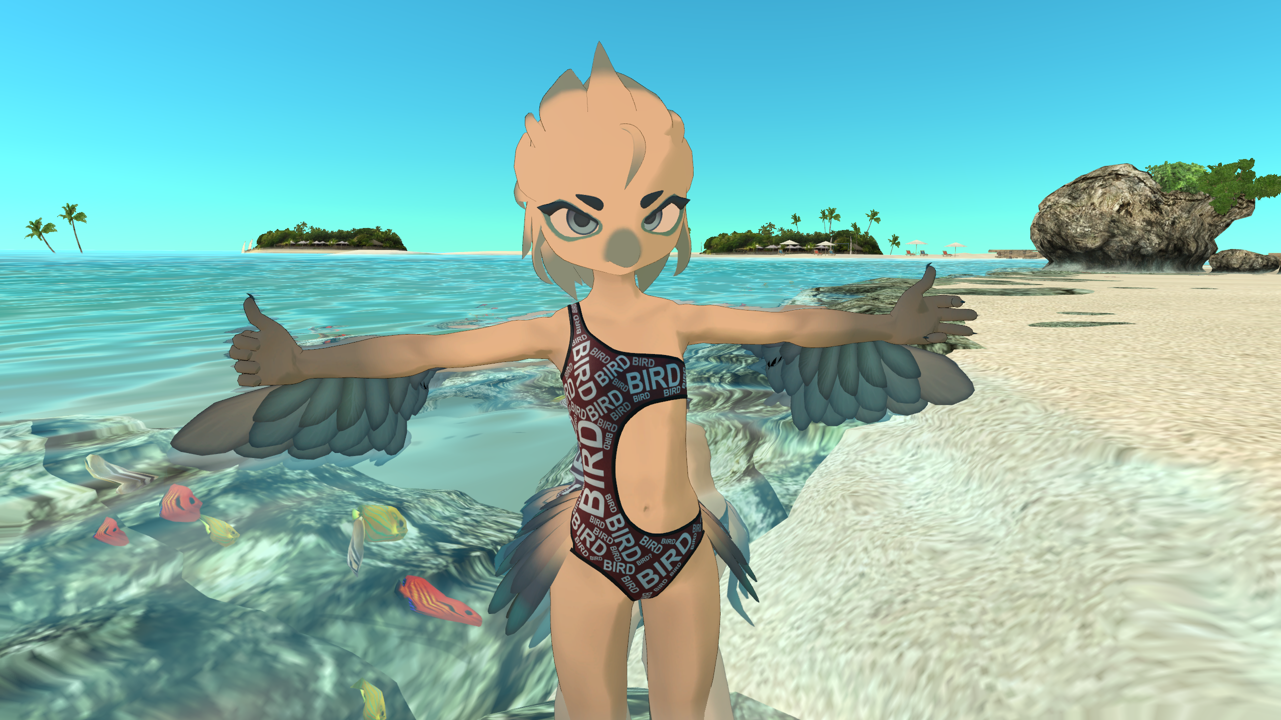 Featherlin: Swimsuit