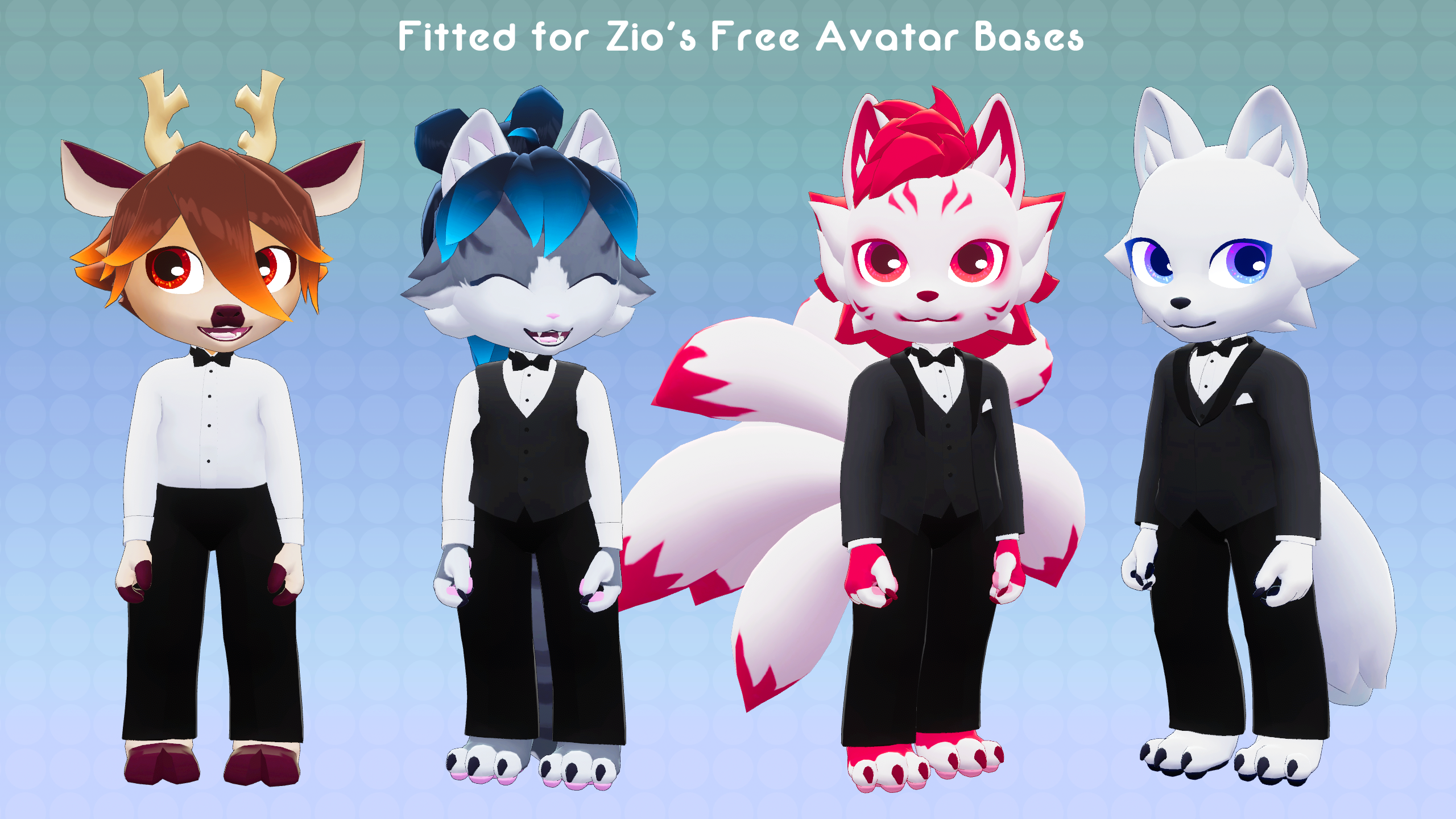 Tuxedo for Zio's Free Avatar Bases