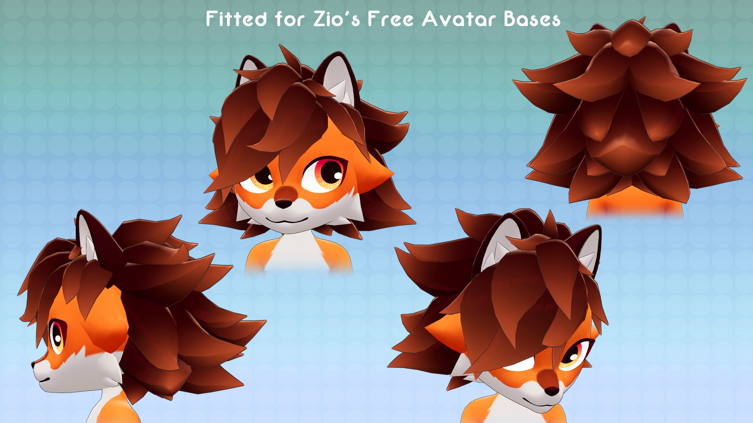 Short Hairstyle 2 for Zio's Free Avatars