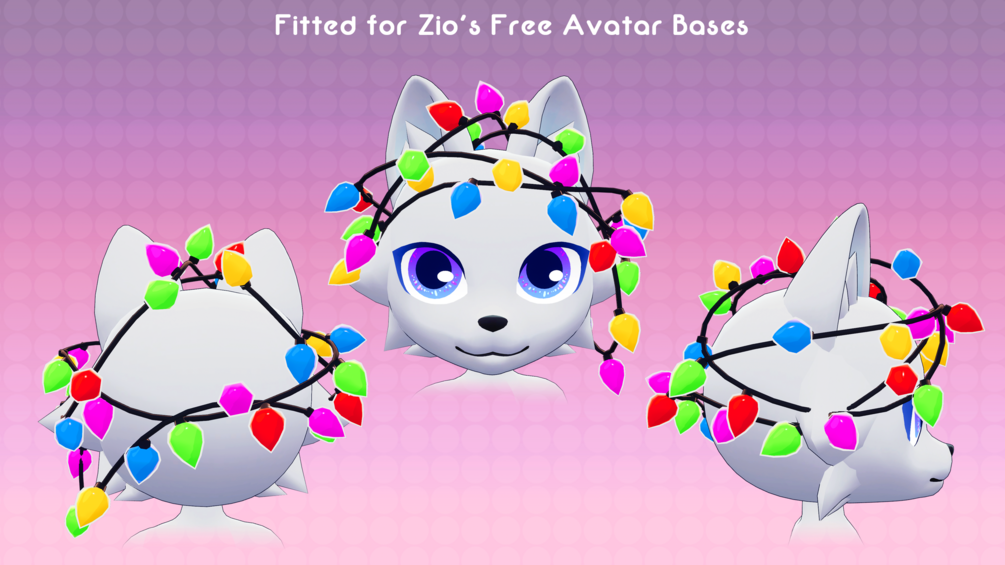 Holiday String Lights for Zio's Free Avatars