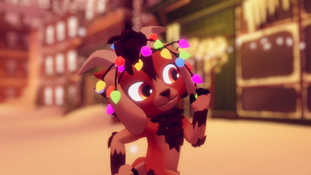 Holiday String Lights for Zio's Free Avatars