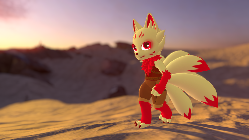 Furality Umbra Outfit for Zio's Free Avatars