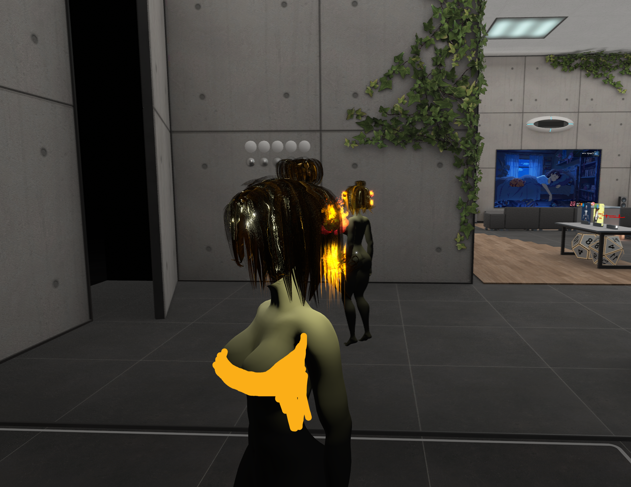 Metamorphosing Hair For VRCHAT