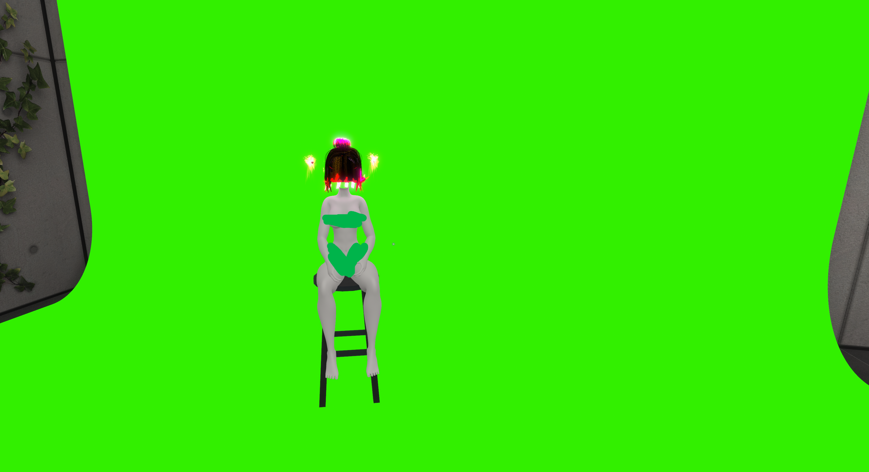 Metamorphosing Hair For VRCHAT