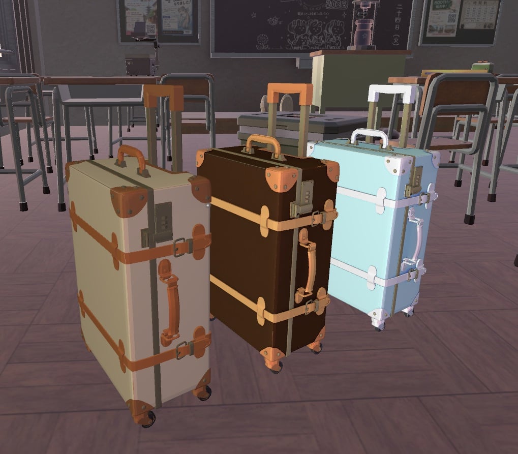 Carry Case — 3 Color Pack (Retro Style)