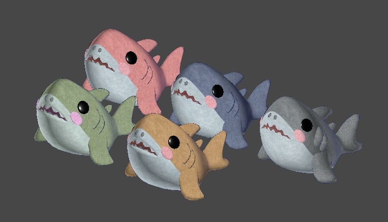 Little Friend — Shark Plushie