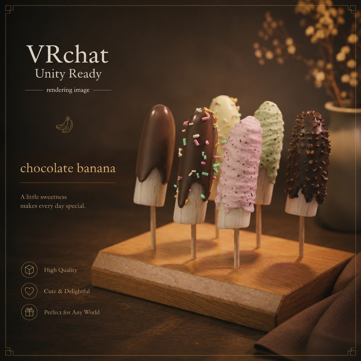 Chocolate Banana β Japanese Festival Treat (6 Flavors)