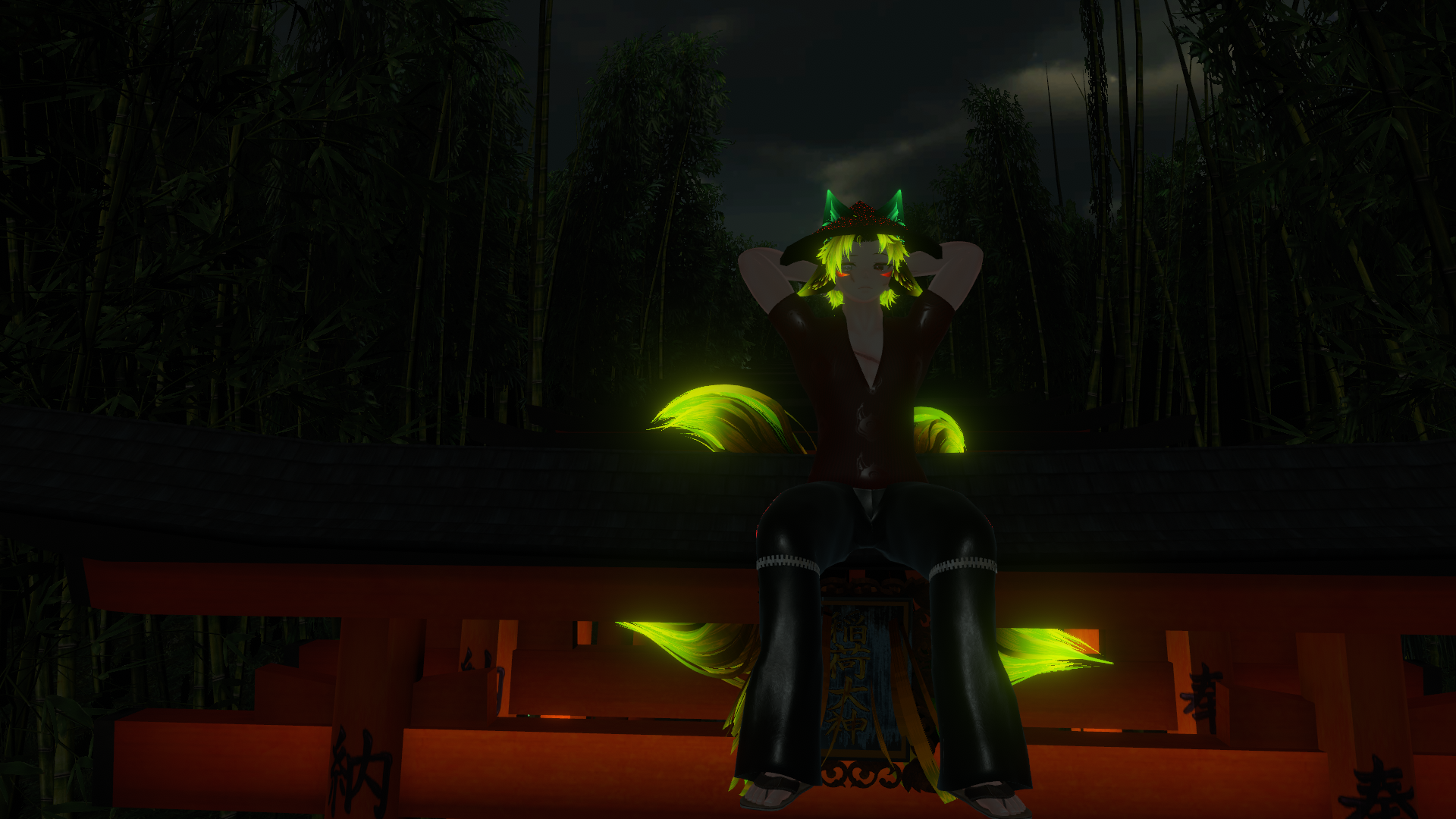 Red the Blessed Kitsune