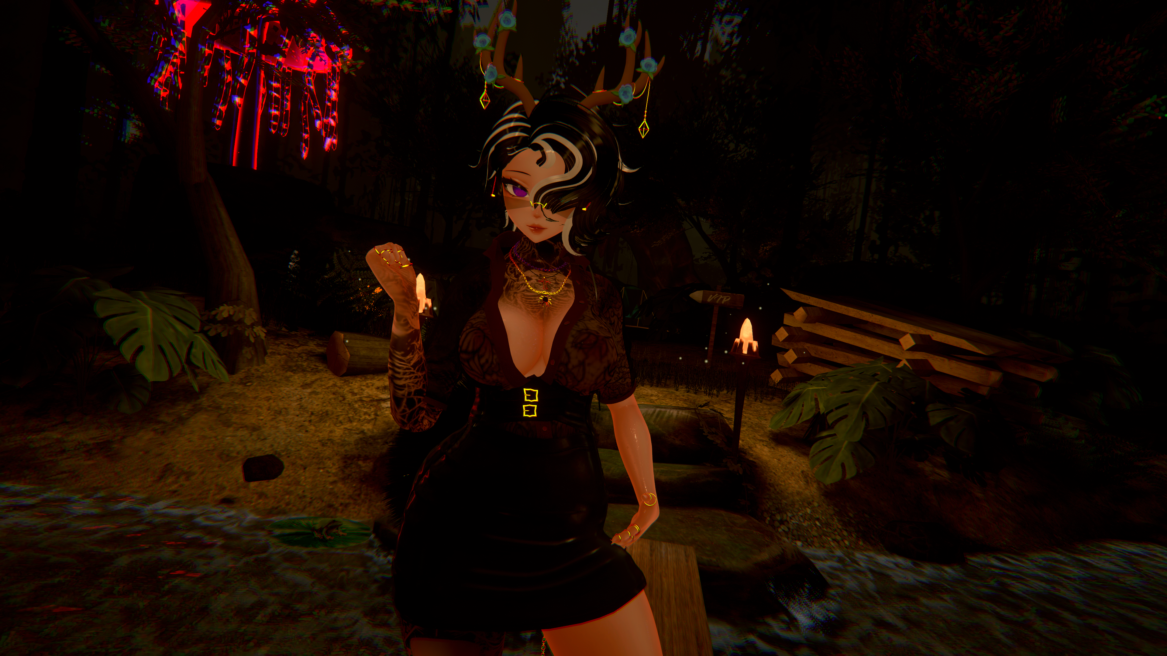 Demethys the Dark Elf (PC only/ GOGO/ Facetracking)