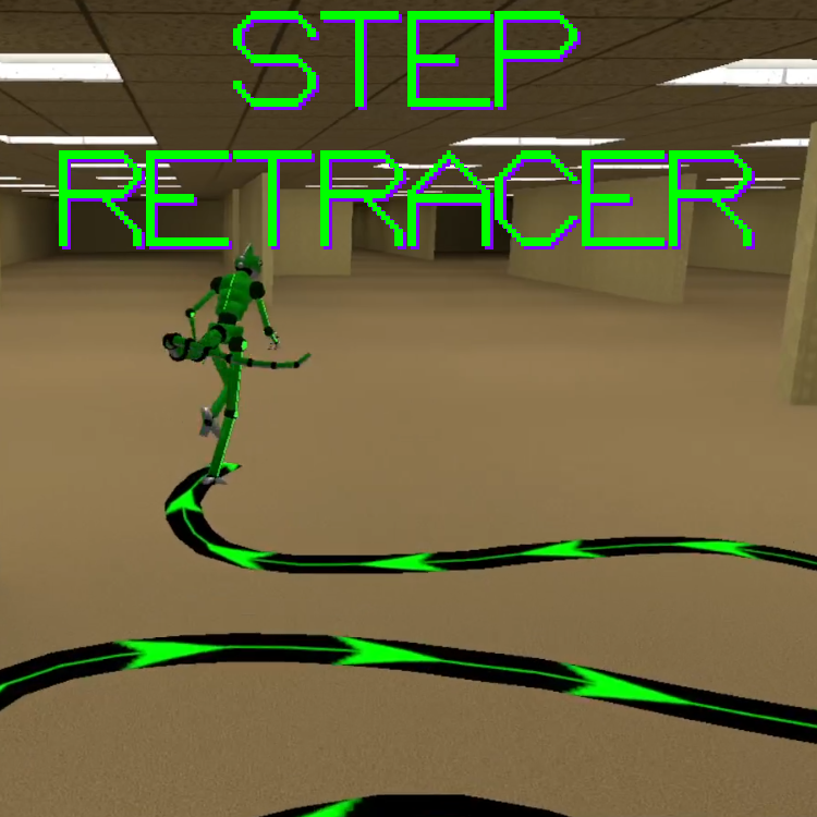 VRChat Step Retracer