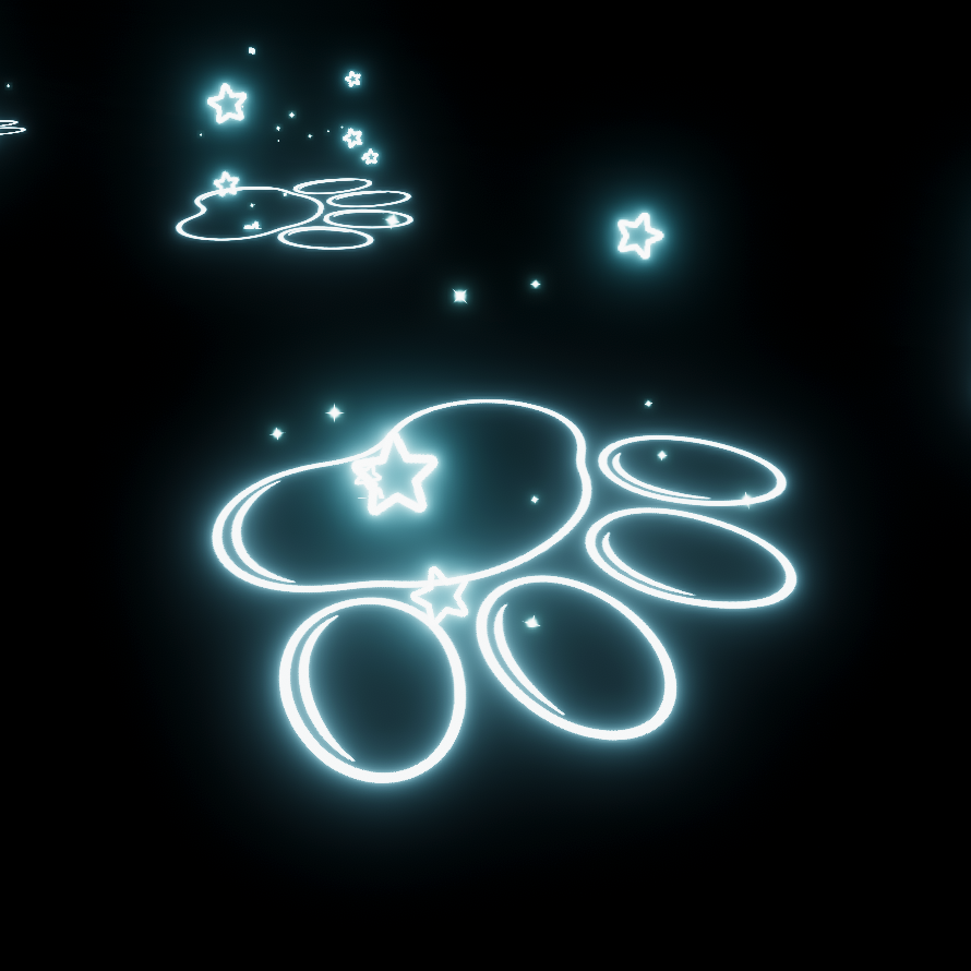 PawPrints – Footprint VFX Particle|肉球パーティクル