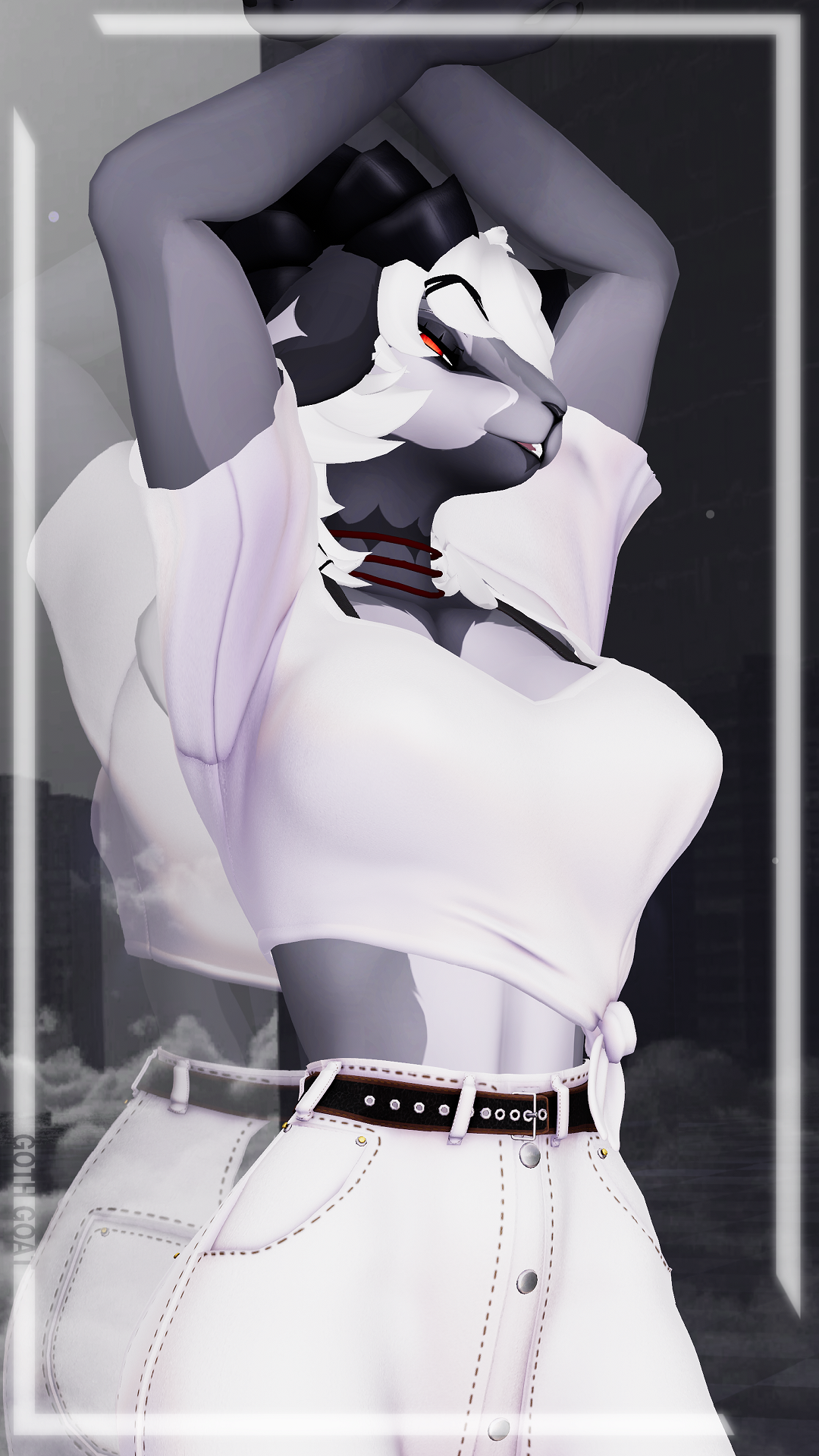 Goth Goat (VRChat Avatar)