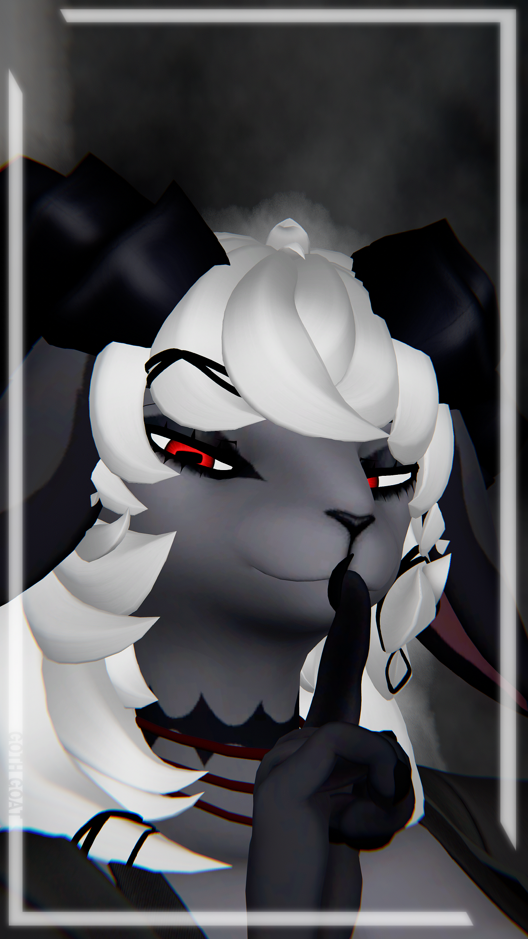 Goth Goat (VRChat Avatar)