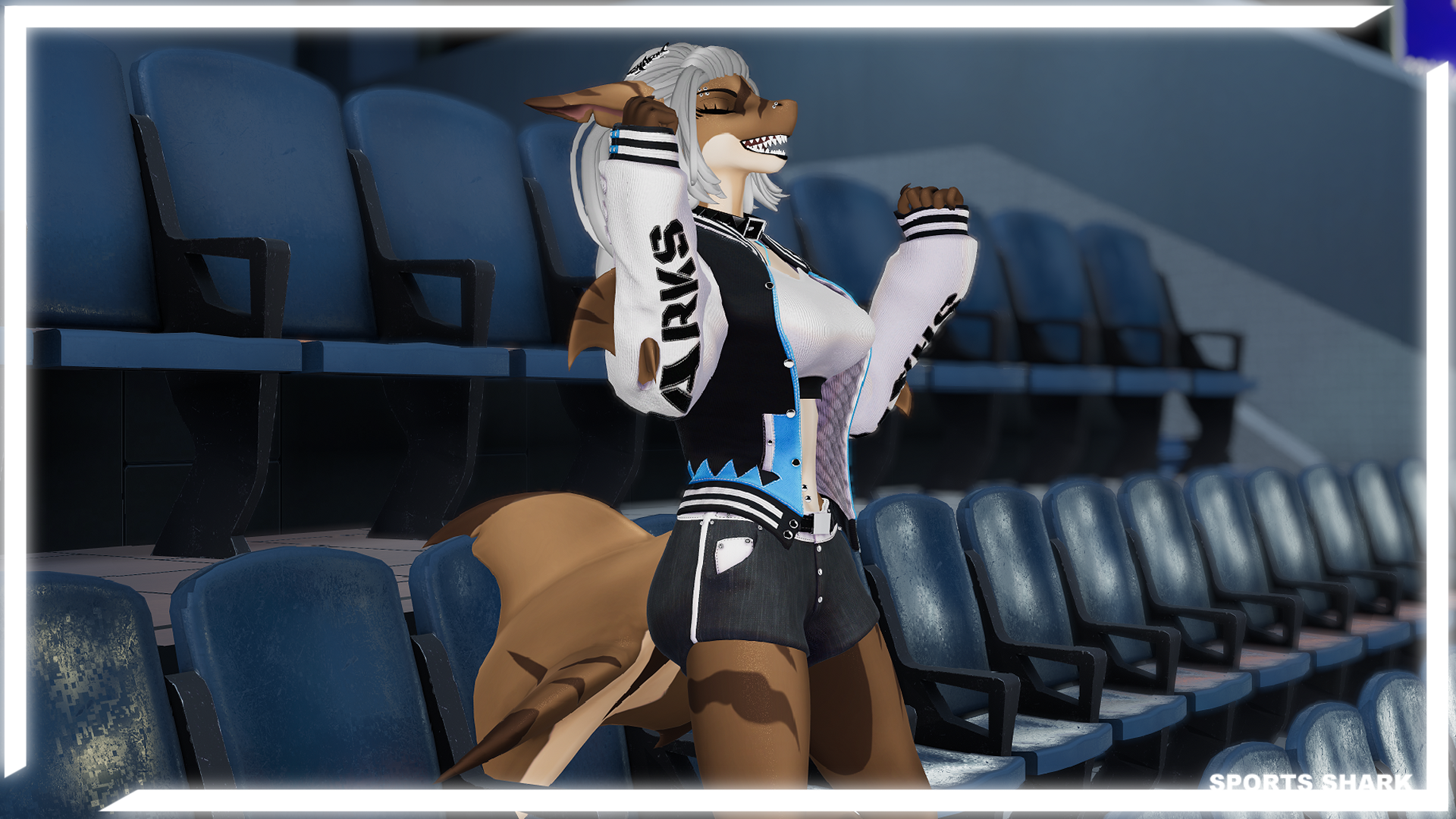 Sports Shark (VRChat Avatar)