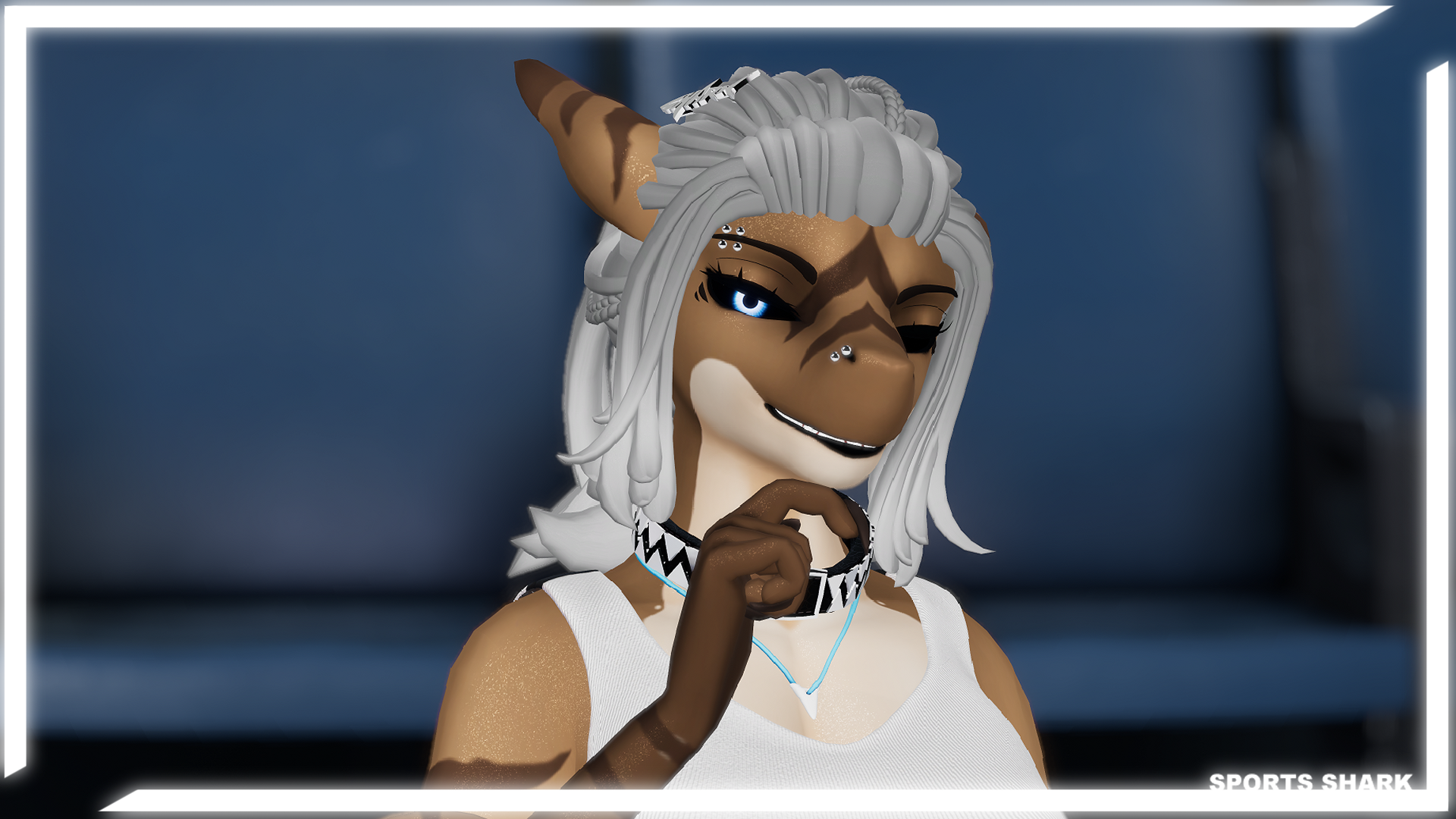 Sports Shark (VRChat Avatar)