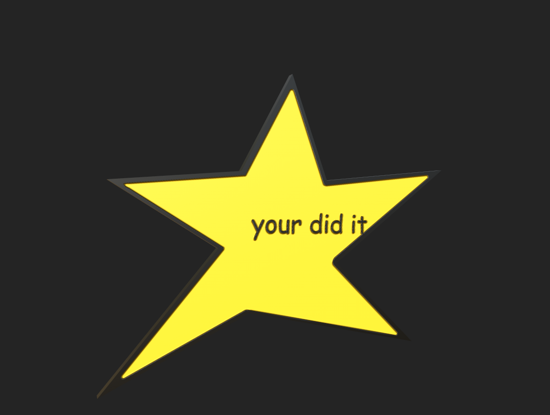 your did it pin! - Freaky's Assets