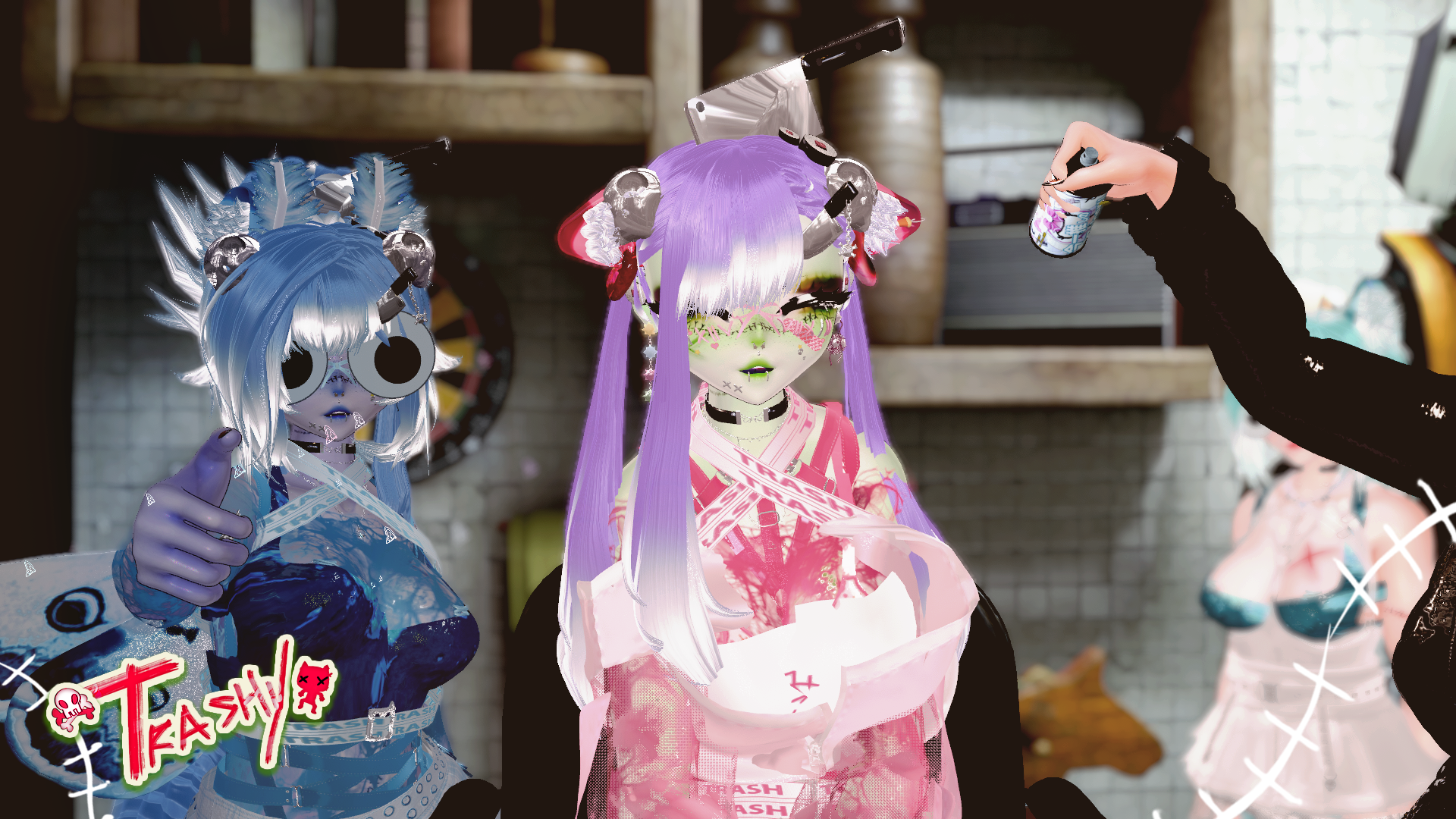 Trashy, The Zombie Racoon π§ | VRCFT | PC + QUEST | GOGOLOCO | SPS