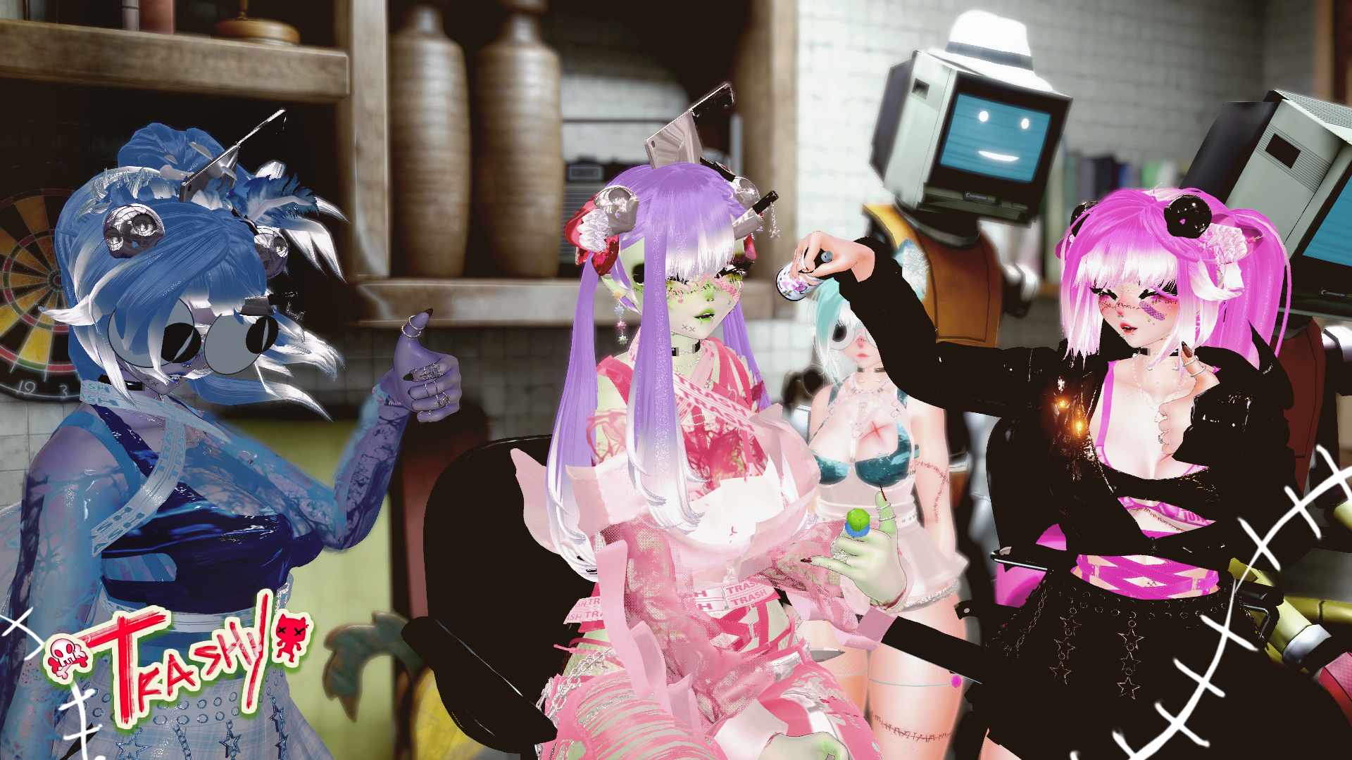 Trashy, The Zombie Racoon π§ | VRCFT | PC + QUEST | GOGOLOCO | SPS