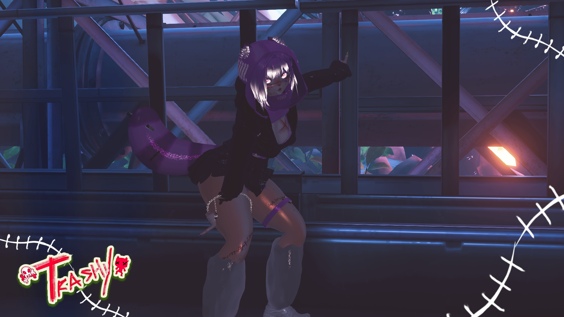 Trashy, The Zombie Racoon π§ | VRCFT | PC + QUEST | GOGOLOCO | SPS