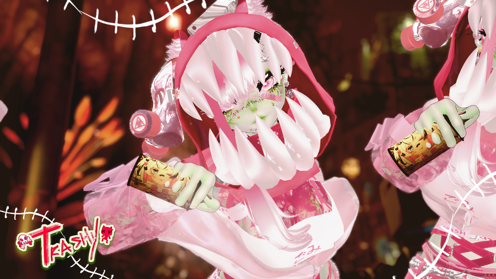 Trashy, The Zombie Racoon π§ | VRCFT | PC + QUEST | GOGOLOCO | SPS