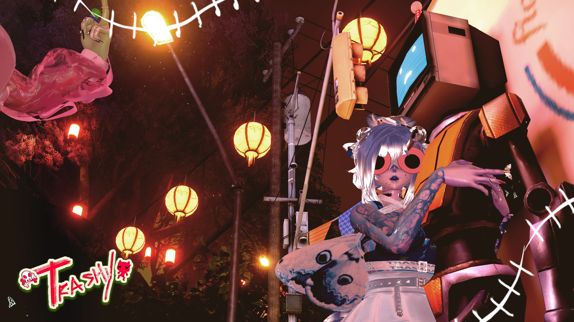 Trashy, The Zombie Racoon π§ | VRCFT | PC + QUEST | GOGOLOCO | SPS