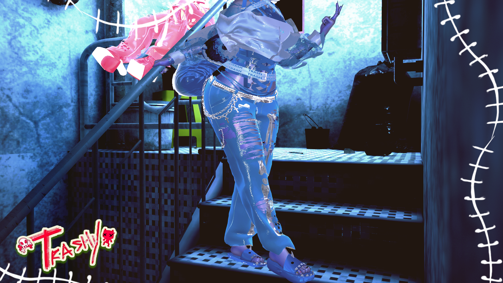 Trashy, The Zombie Racoon π§ | VRCFT | PC + QUEST | GOGOLOCO | SPS