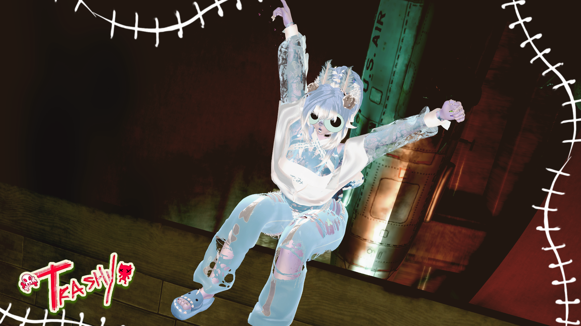 Trashy, The Zombie Racoon π§ | VRCFT | PC + QUEST | GOGOLOCO | SPS