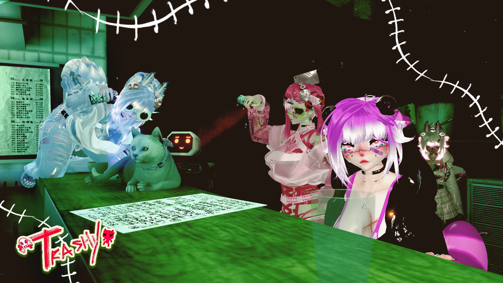 Trashy, The Zombie Racoon π§ | VRCFT | PC + QUEST | GOGOLOCO | SPS