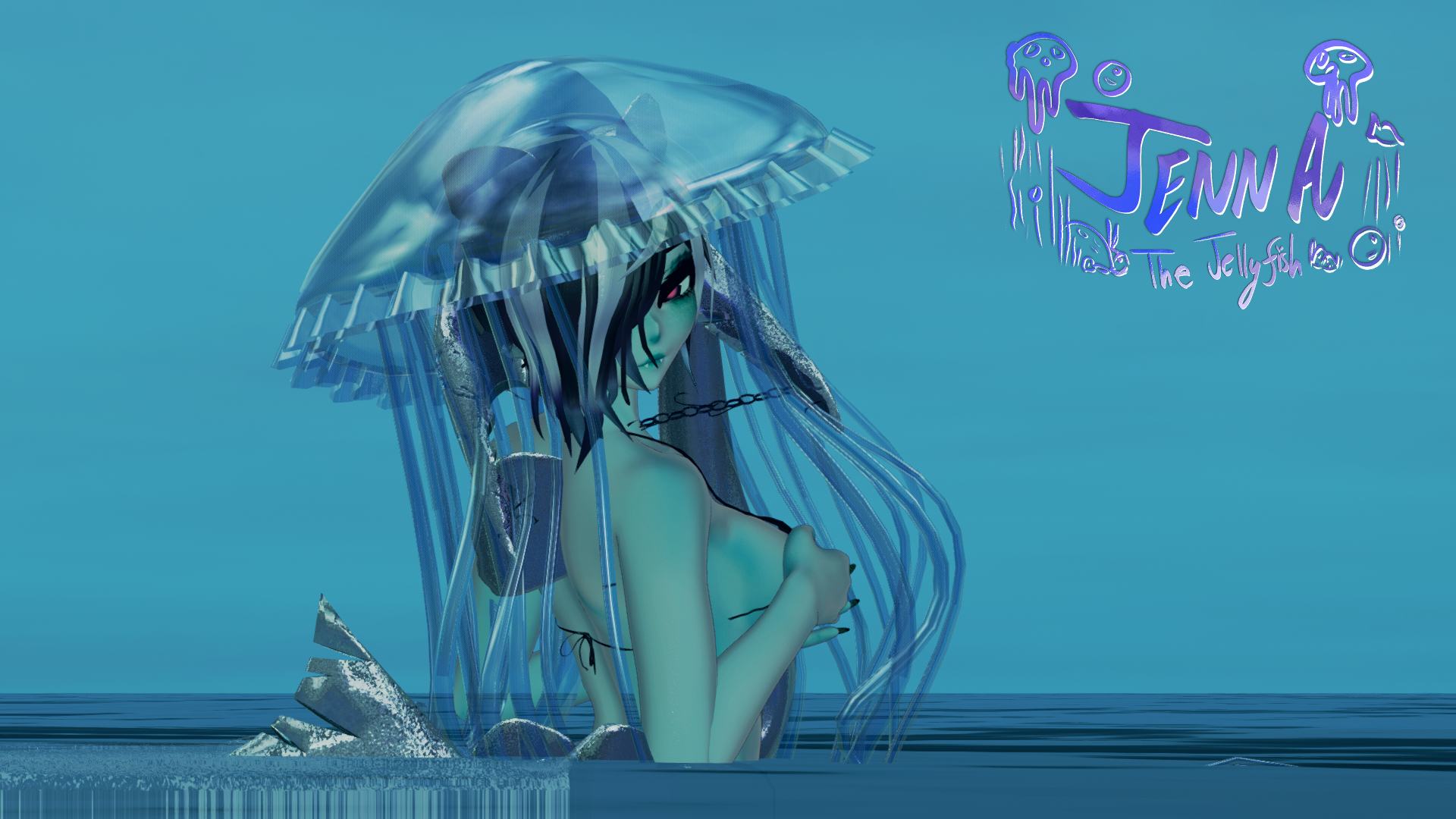 Jenna, The Jellyfish 🪼 | VRCFT | PC + QUEST | GOGOLOCO | SPS