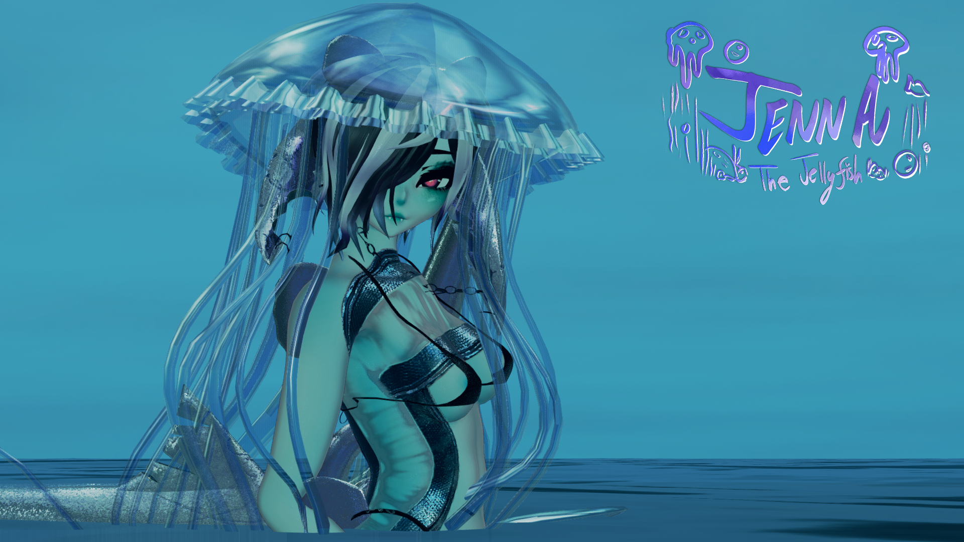 Jenna, The Jellyfish 🪼 | VRCFT | PC + QUEST | GOGOLOCO | SPS