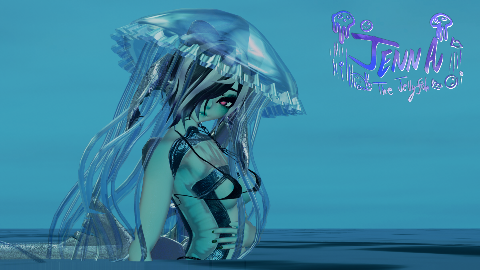 Jenna, The Jellyfish 🪼 | VRCFT | PC + QUEST | GOGOLOCO | SPS