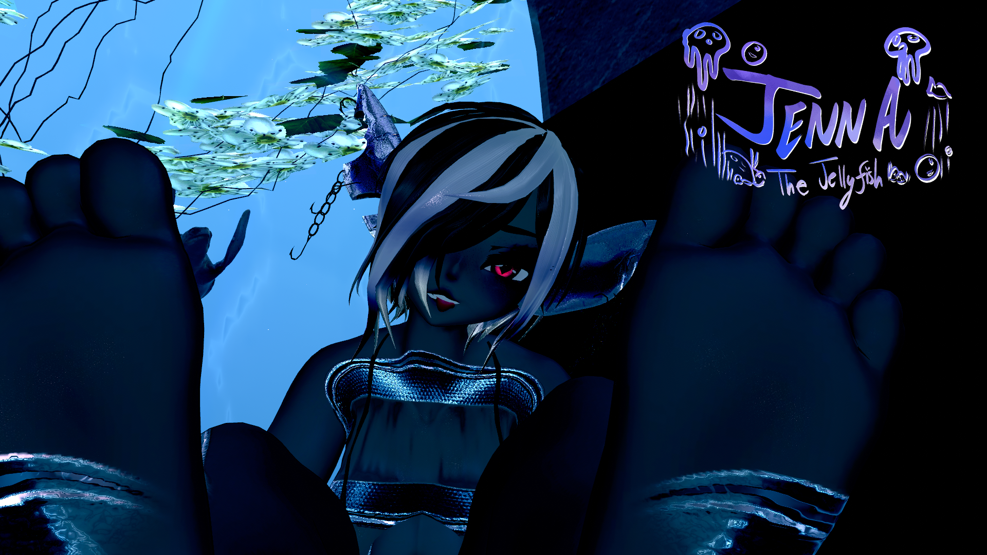 Jenna, The Jellyfish 🪼 | VRCFT | PC + QUEST | GOGOLOCO | SPS