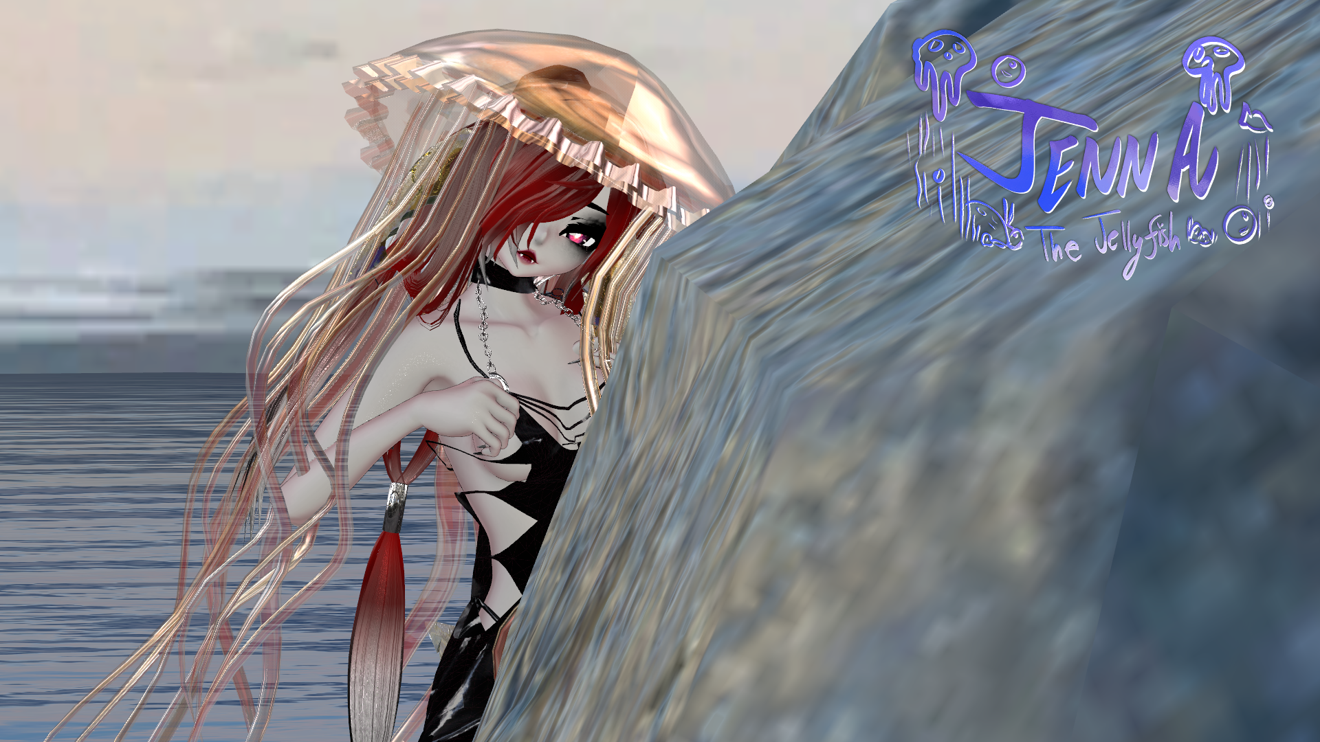Jenna, The Jellyfish 🪼 | VRCFT | PC + QUEST | GOGOLOCO | SPS