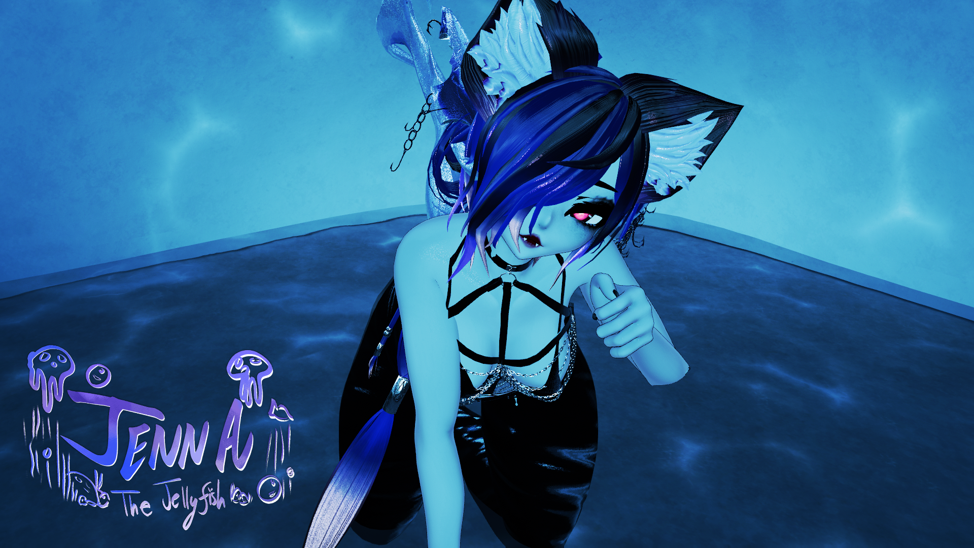 Jenna, The Jellyfish 🪼 | VRCFT | PC + QUEST | GOGOLOCO | SPS