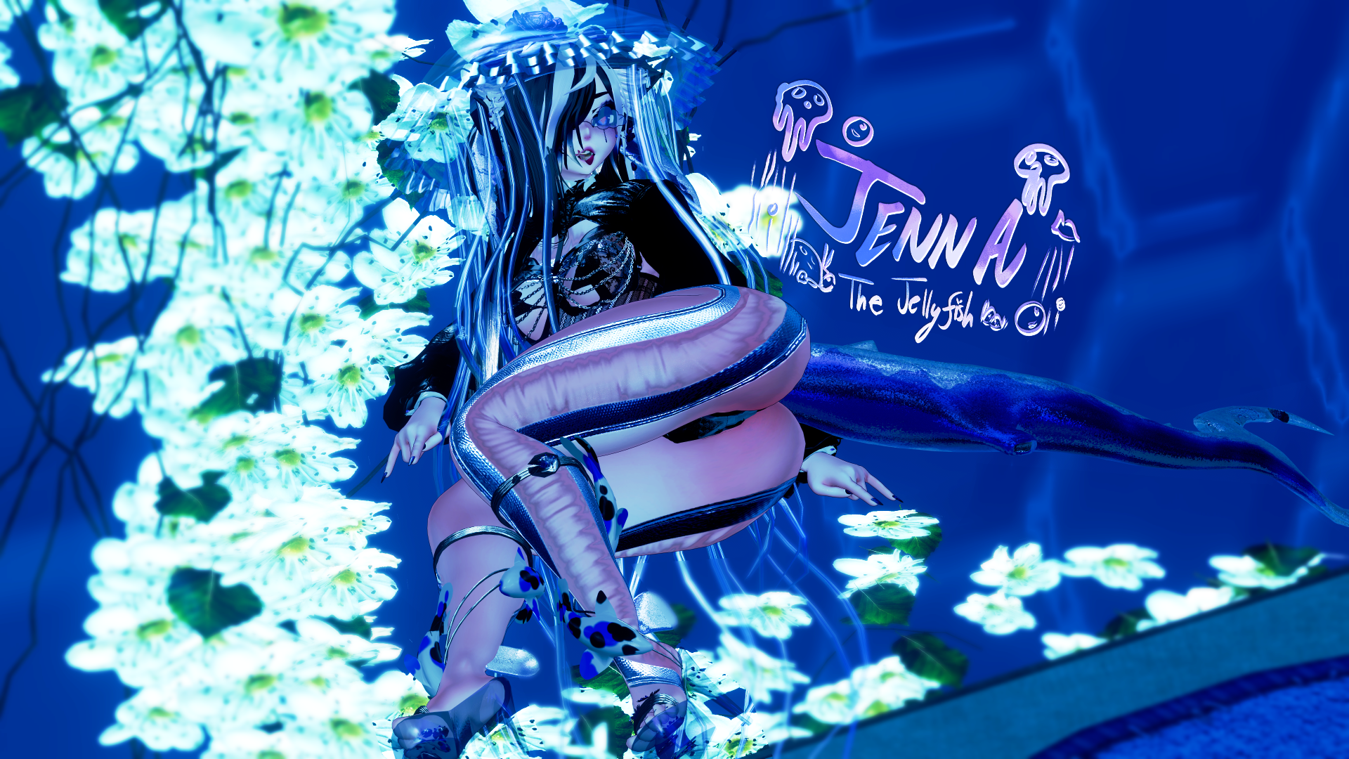 Jenna, The Jellyfish 🪼 | VRCFT | PC + QUEST | GOGOLOCO | SPS