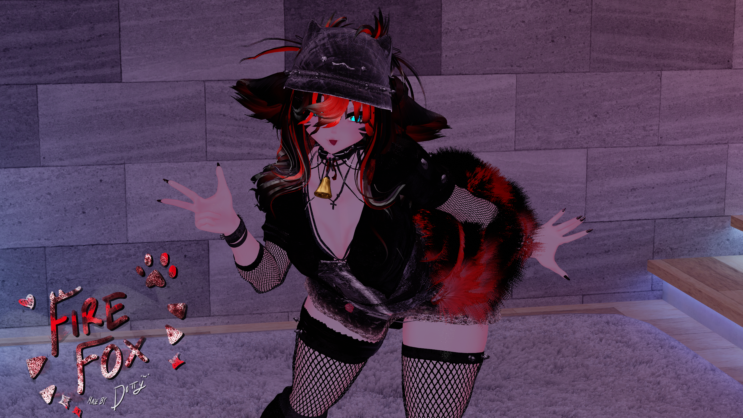 Firefox🔥, The Feisty Fox | VRCFT | PC + QUEST | GOGOLOCO | SPS