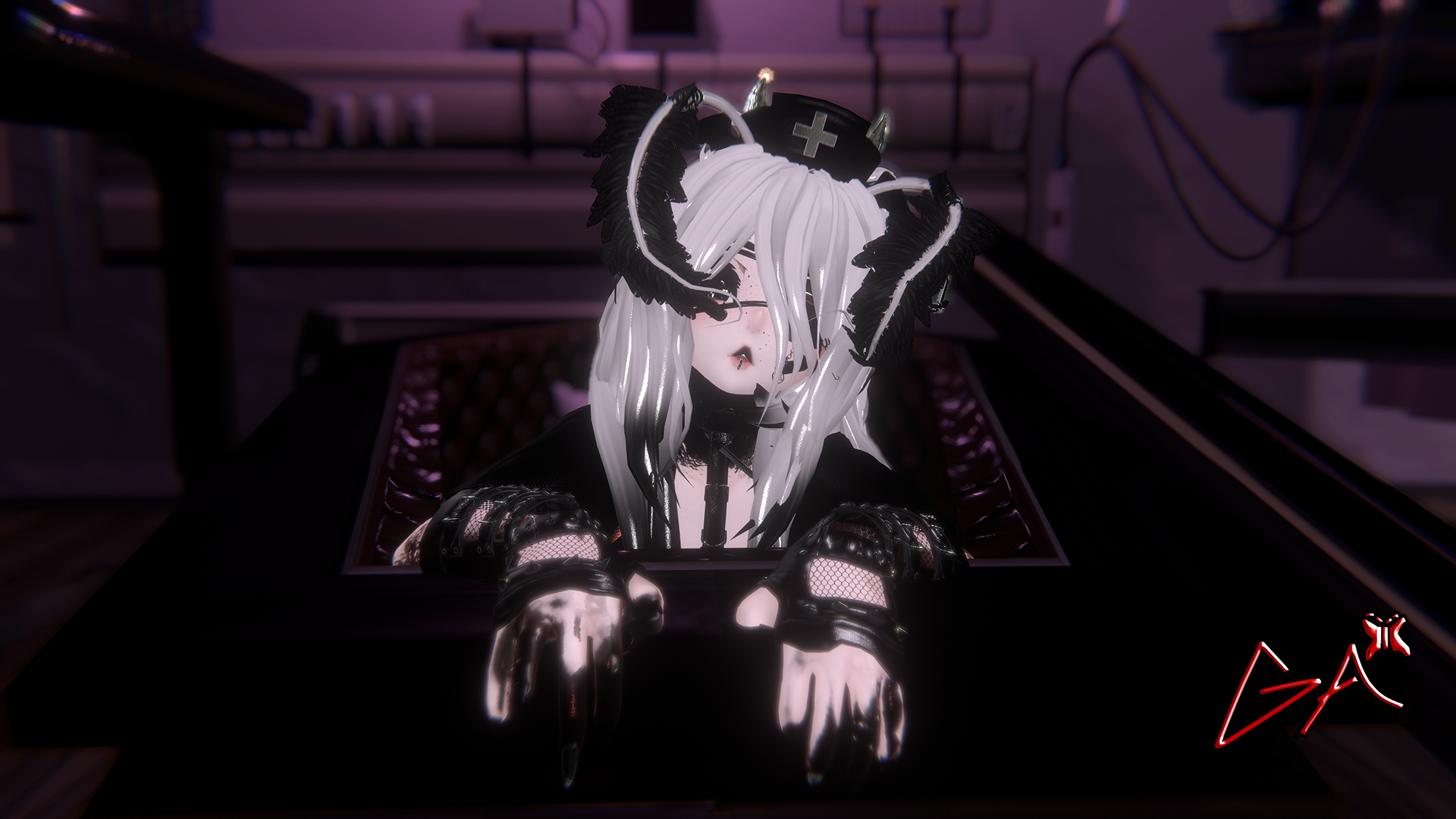 Ga, The Nurse Moth π¦ | VRCFT | PC + QUEST | GOGOLOCO | SPS