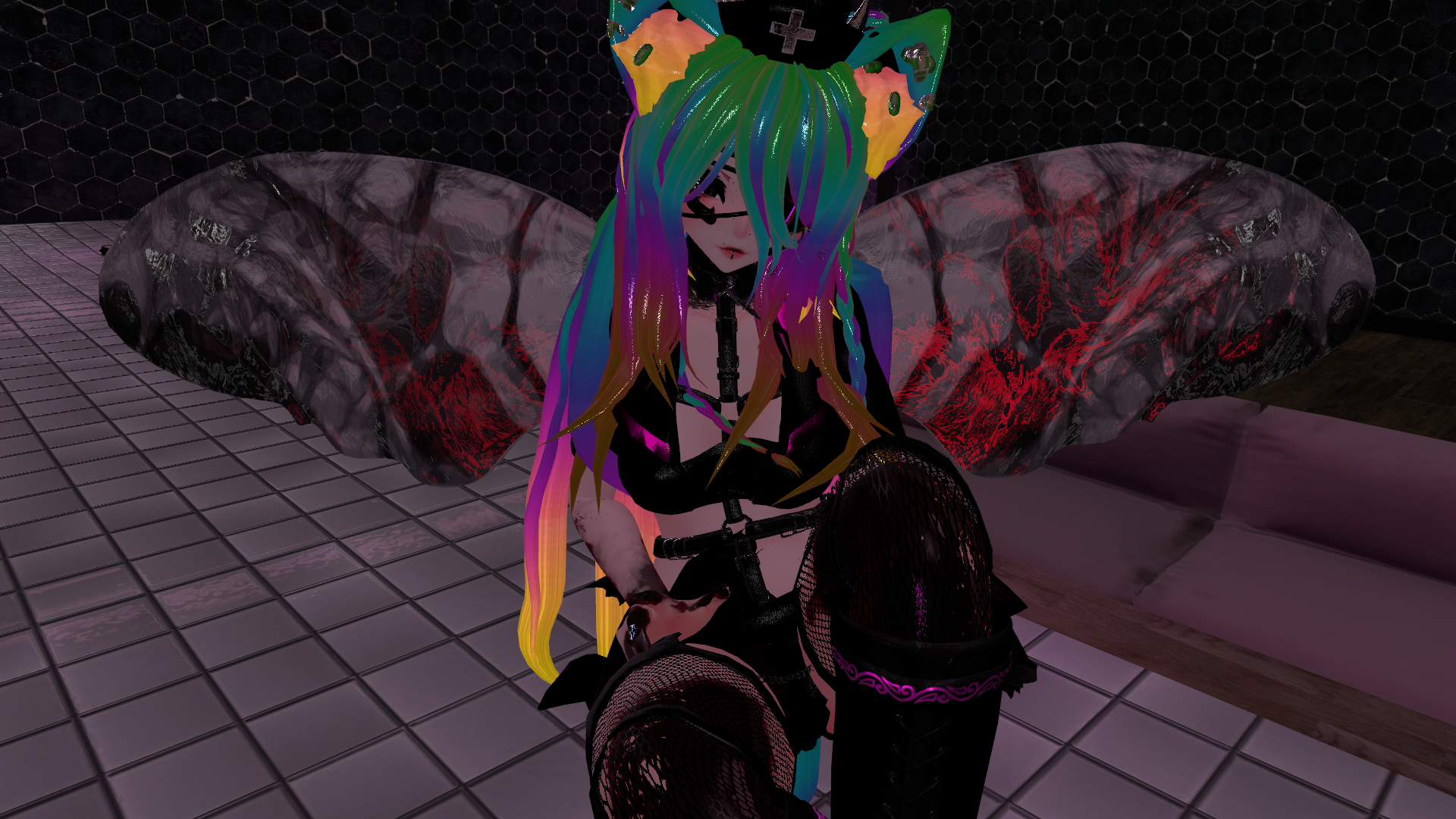 Ga, The Nurse Moth π¦ | VRCFT | PC + QUEST | GOGOLOCO | SPS