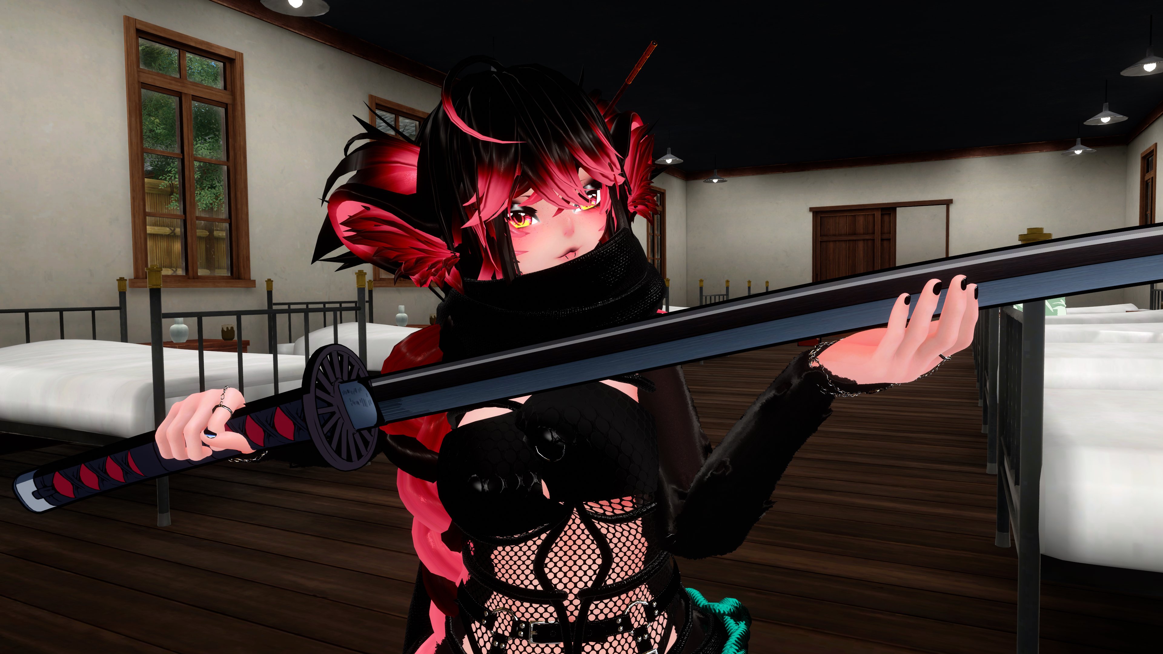 Sari, The Samurai Monkey π | VRCFT | PC + QUEST | GOGOLOCO | SPS