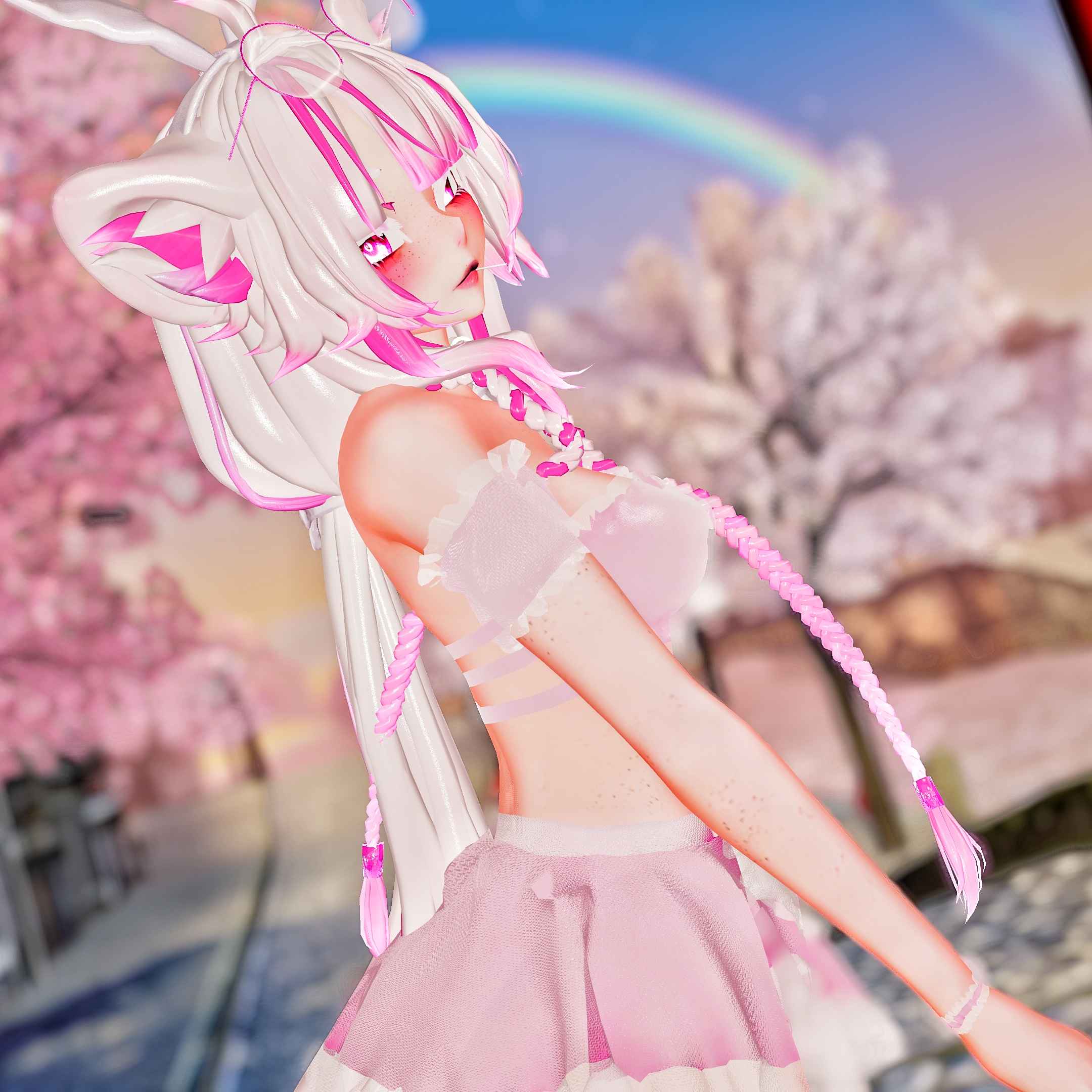 Meido, The Pink Lion 🦁 | VRCFT | PC + QUEST | GOGOLOCO | SPS