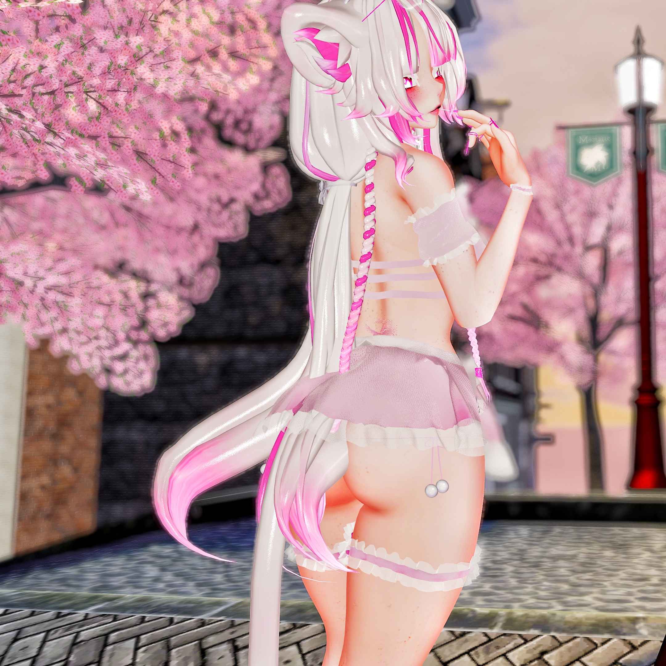 Meido, The Pink Lion 🦁 | VRCFT | PC + QUEST | GOGOLOCO | SPS