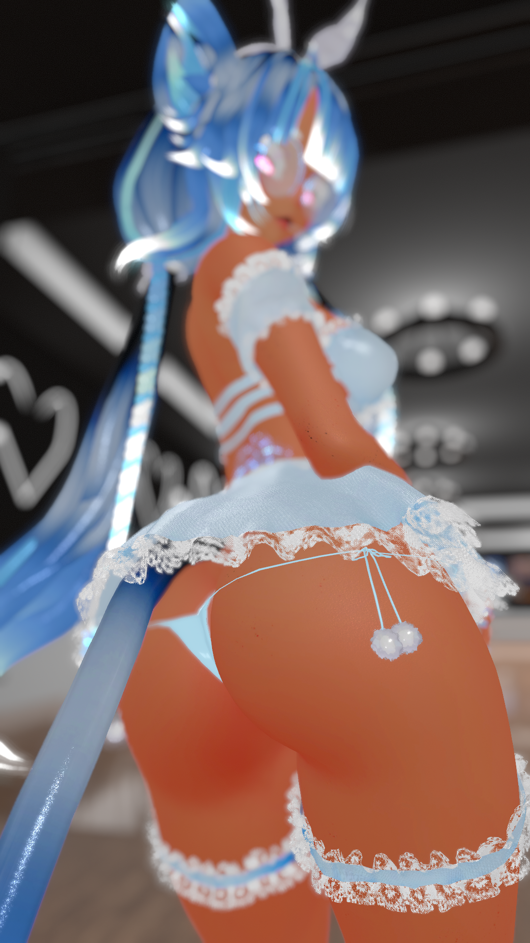 Meido, The Pink Lion 🦁 | VRCFT | PC + QUEST | GOGOLOCO | SPS