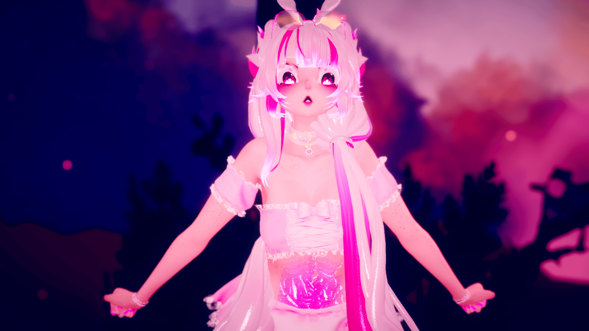 Meido, The Pink Lion 🦁 | VRCFT | PC + QUEST | GOGOLOCO | SPS