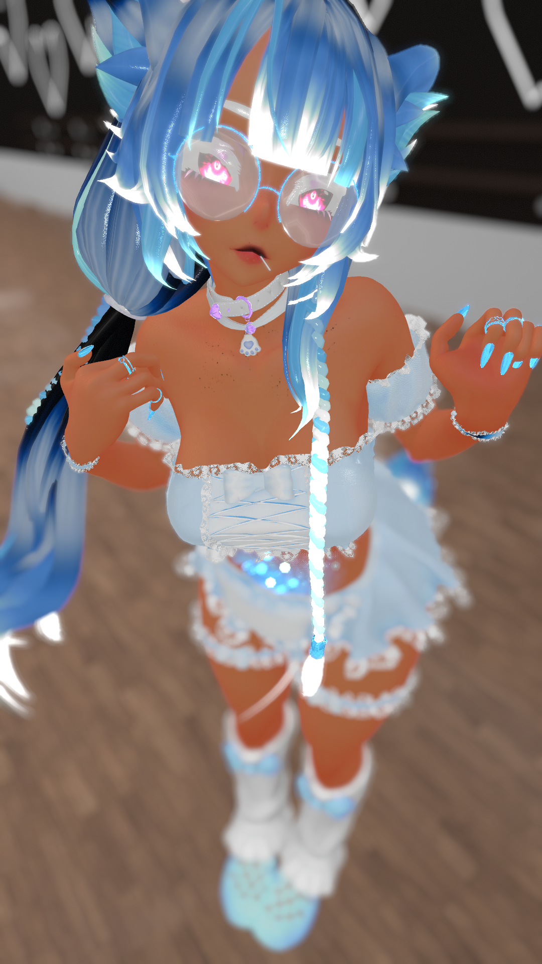 Meido, The Pink Lion 🦁 | VRCFT | PC + QUEST | GOGOLOCO | SPS