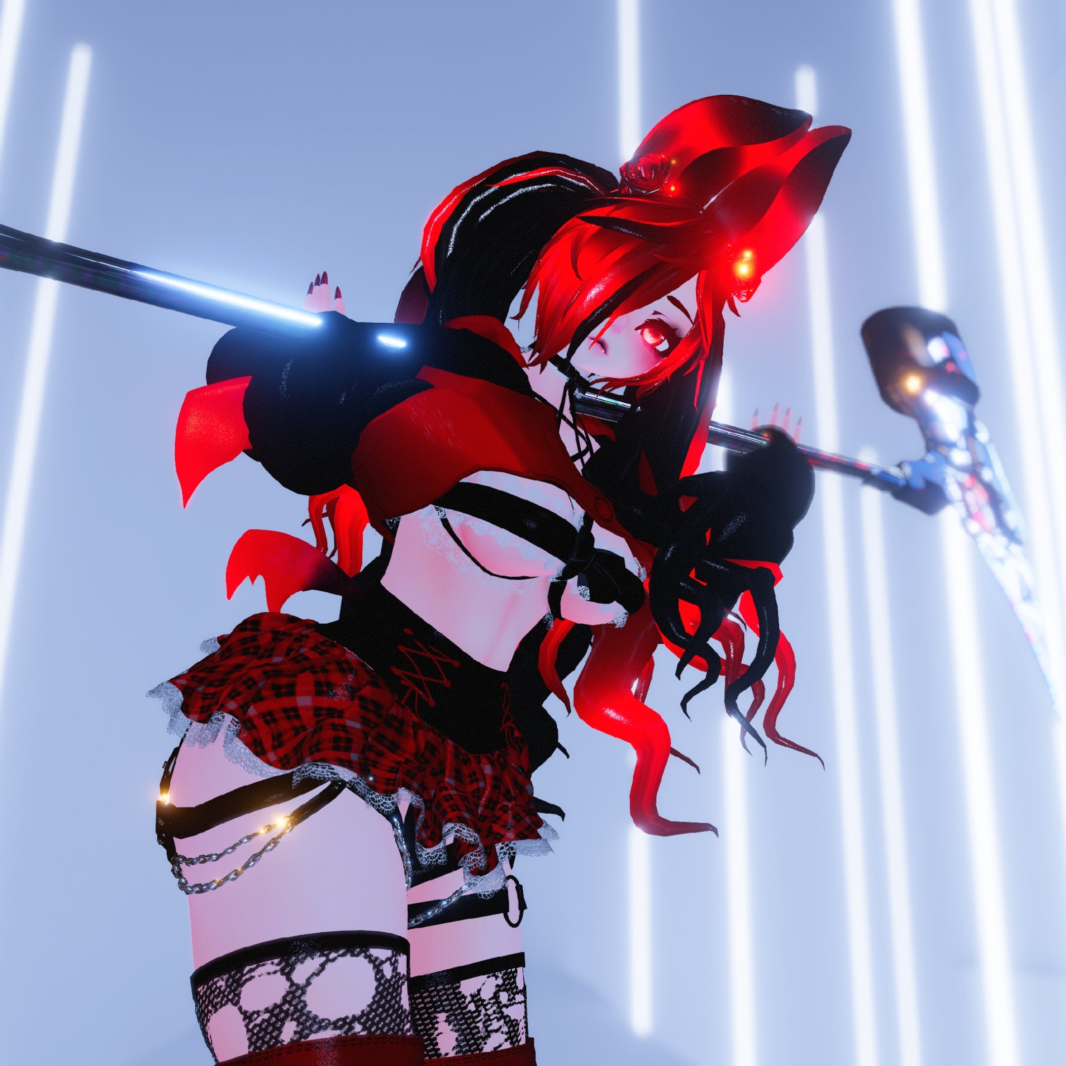Bratty Batty, The Baddie π¦ | VRCFT | PC + QUEST | GOGOLOCO | SPS