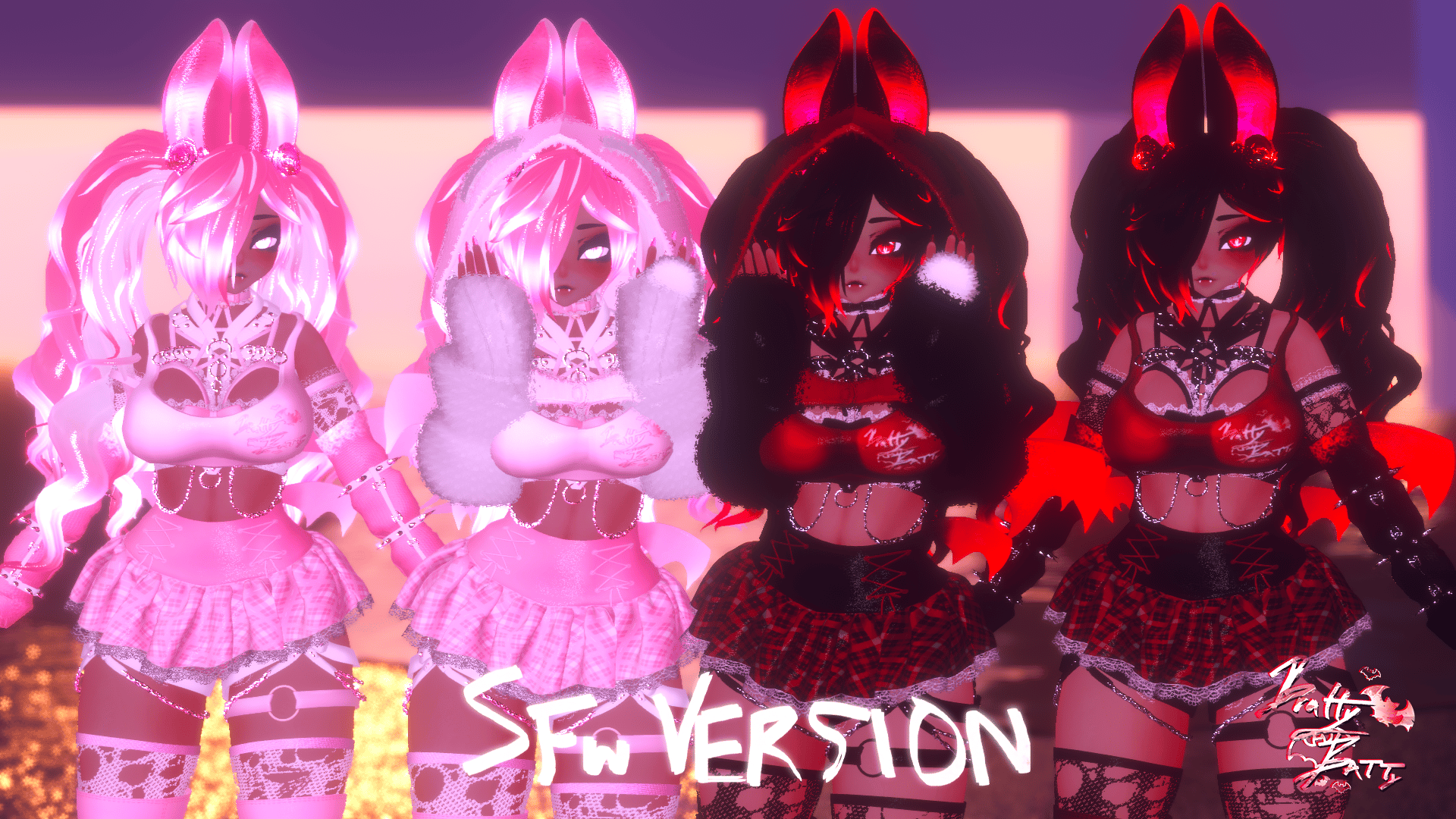 Bratty Batty, The Baddie π¦ | VRCFT | PC + QUEST | GOGOLOCO | SPS