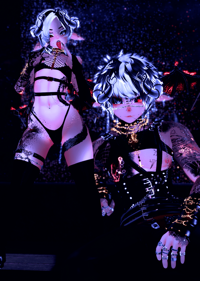 Doah, Your Goth E-Daddy💀| VRCFT | PC + QUEST | GOGOLOCO | SPS